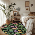 Floral Pattern Area Rug | High & Bury