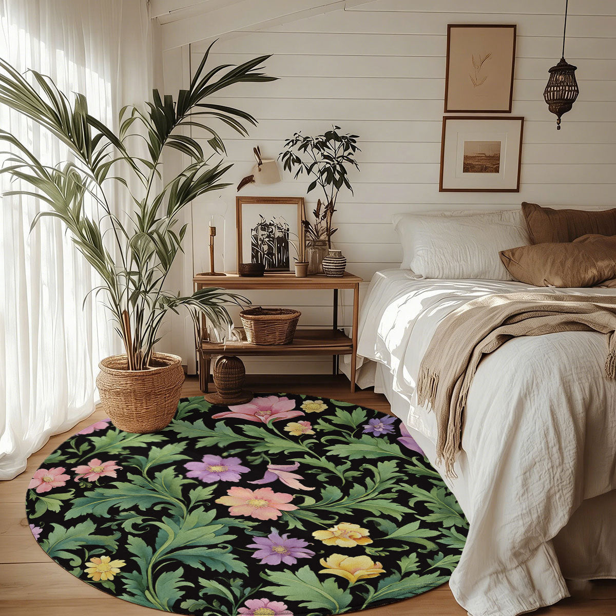 Floral Pattern Area Rug | High & Bury