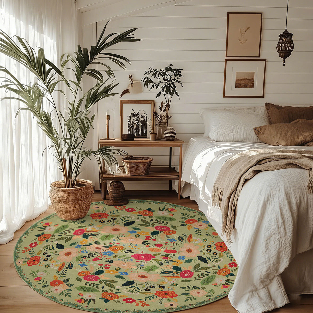 Floral Pattern Area Rug | High & Bury