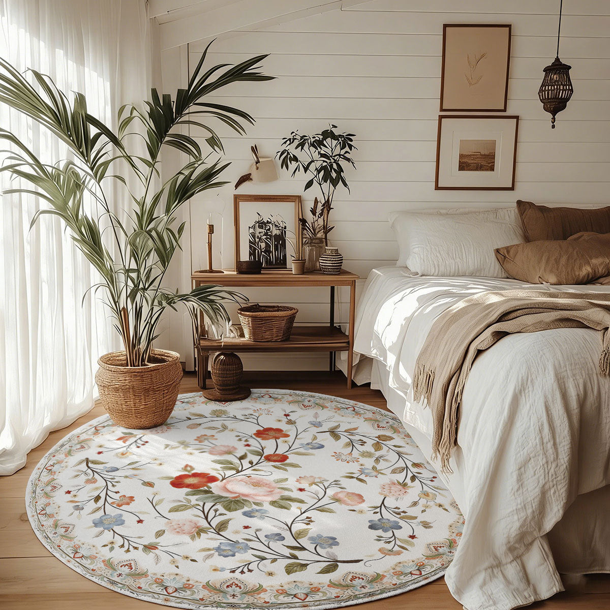 Floral Pattern Area Rug | High & Bury