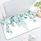 Floral Pattern Bath Mat | High & Bury