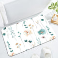 Floral Pattern Bath Mat | High & Bury