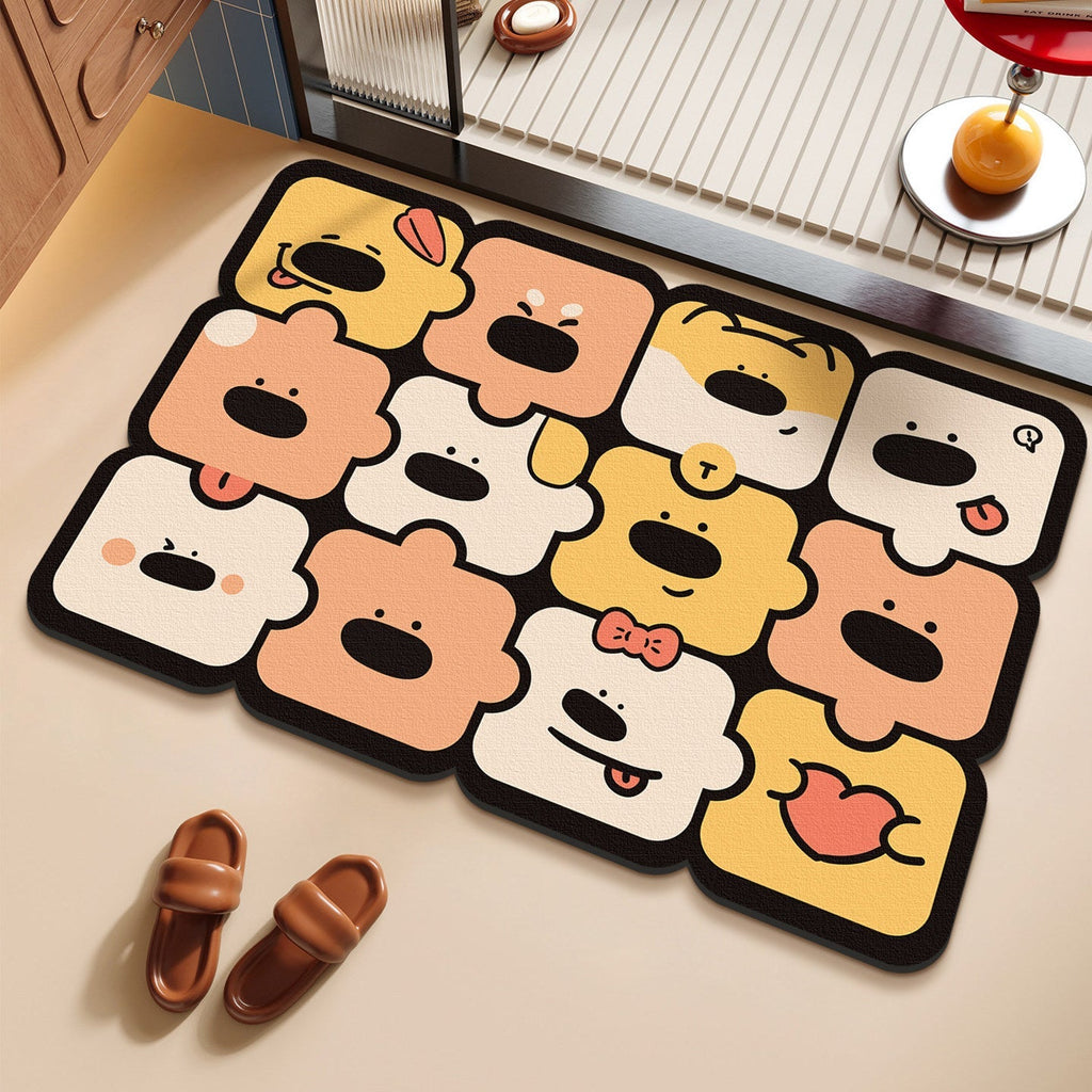 Floral Patterned Anti-Fatigue Mat | High & Bury
