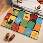 Floral Patterned Anti-Fatigue Mat | High & Bury