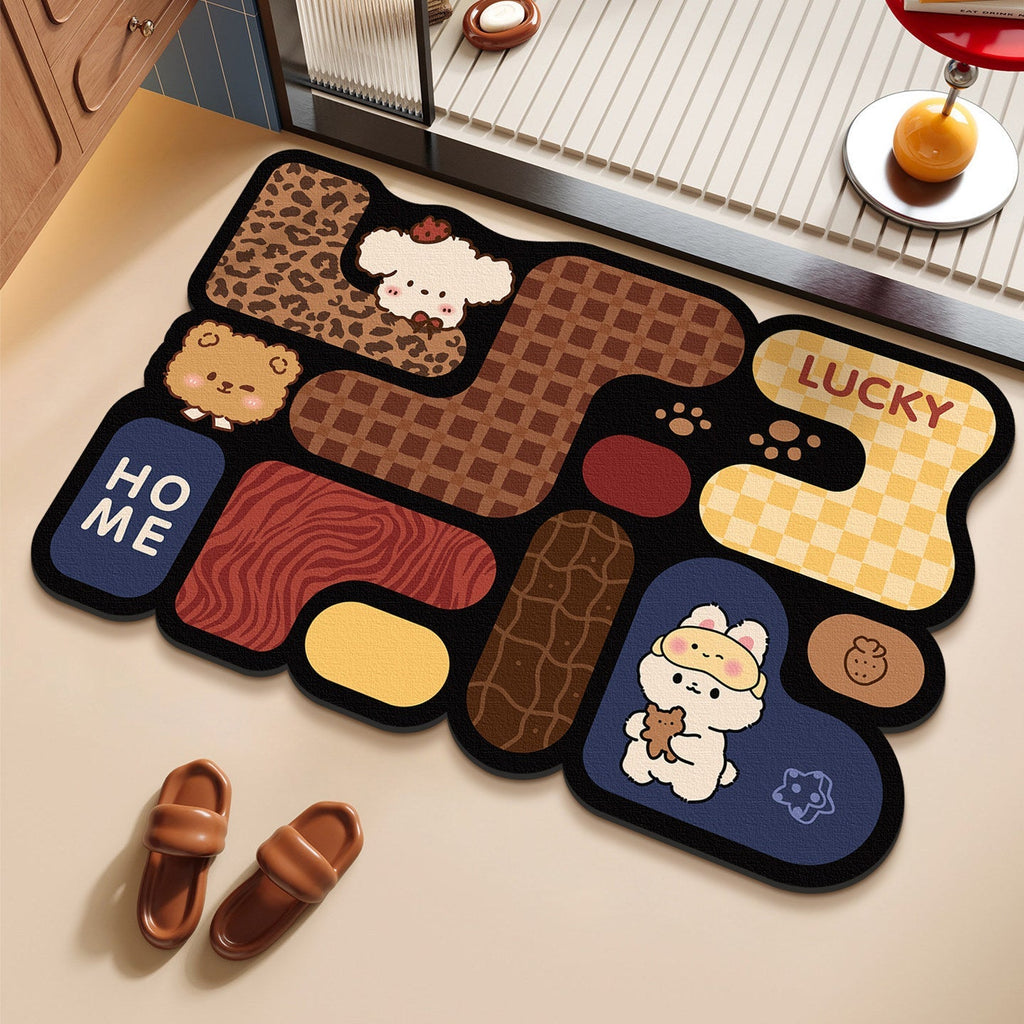 Floral Patterned Anti-Fatigue Mat | High & Bury