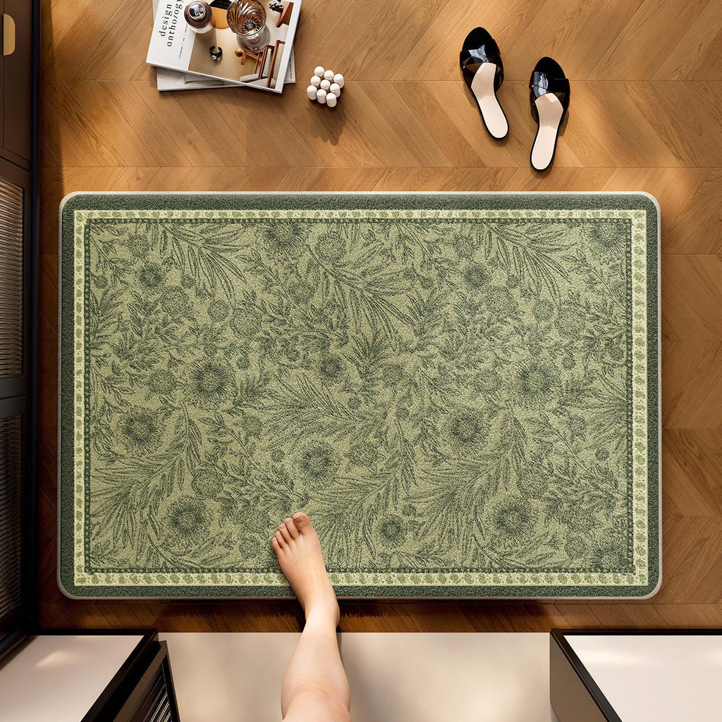 Floral Patterned Area Rug | High & Bury