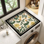Floral Patterned Laundry Room Top Cover | High & Bury