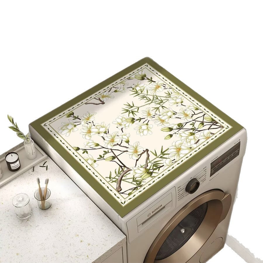 Floral Patterned Laundry Room Top Cover | High & Bury