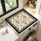 Floral Patterned Laundry Room Top Cover | High & Bury