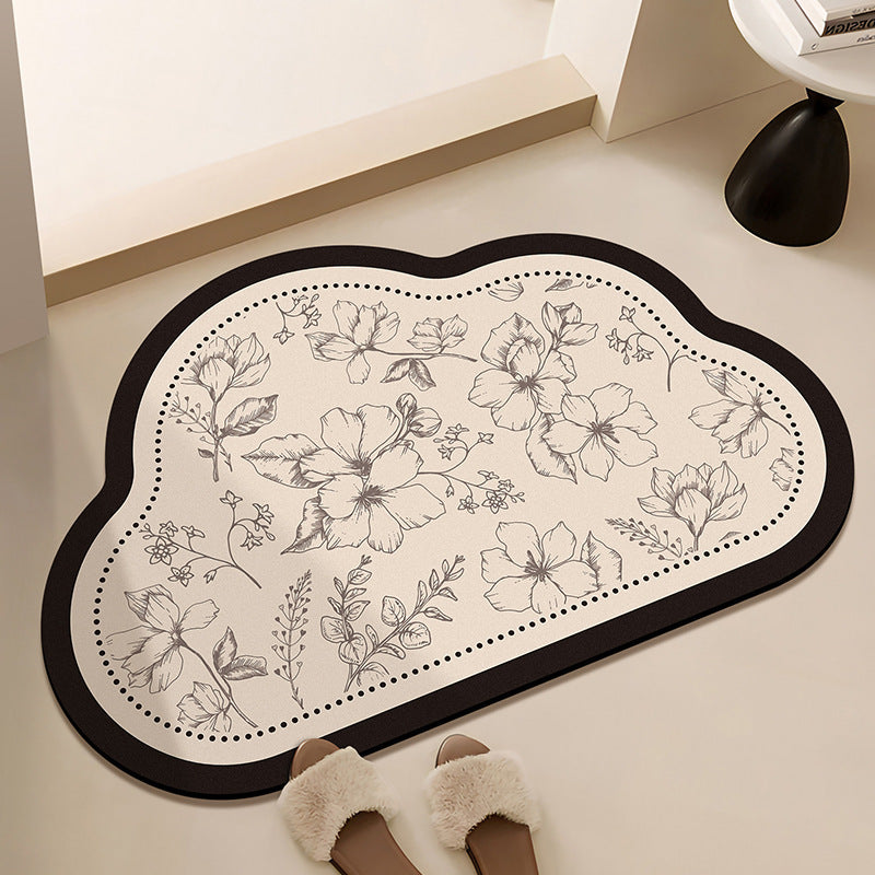 Floral-Printed Bath Runner | High & Bury