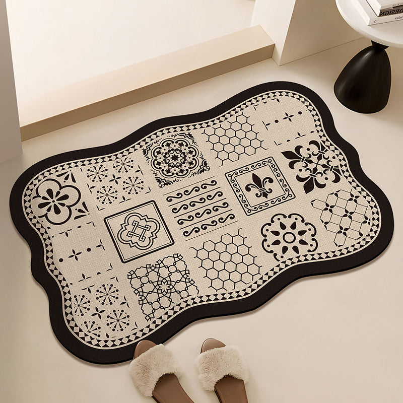 Floral-Printed Bath Runner | High & Bury