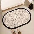 Floral-Printed Bath Runner | High & Bury
