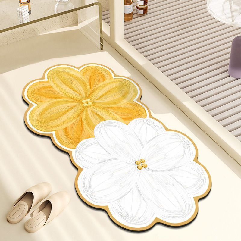 Floral Shaped Area Mat | High & Bury