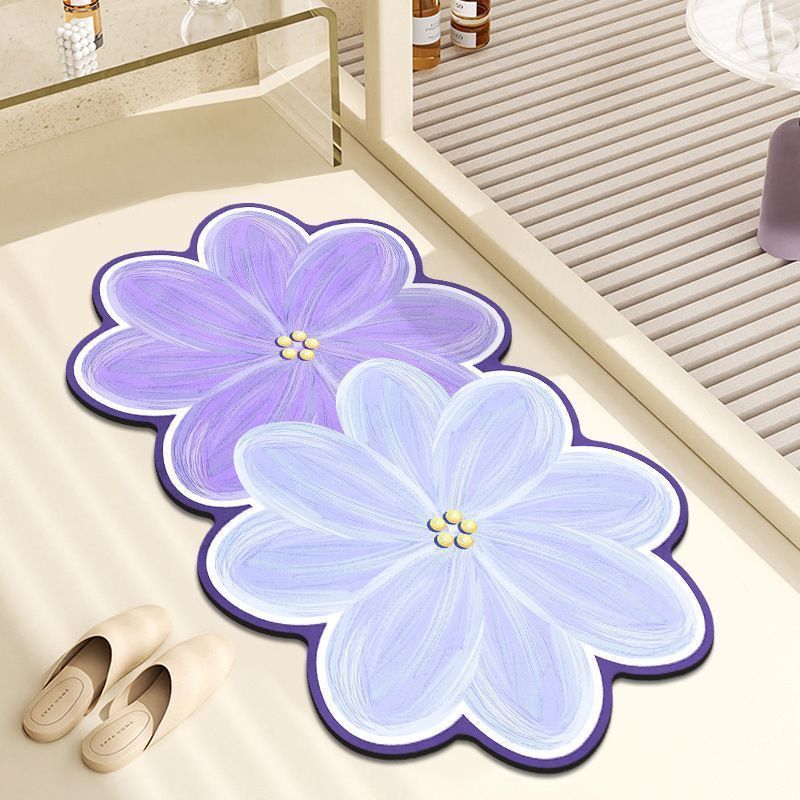 Floral Shaped Area Mat | High & Bury