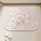 Floral Shaped Decorative Area Mat | High & Bury