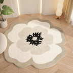 Floral-Shaped Indoor Area Rug | High & Bury