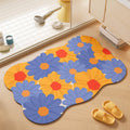 Floral-Themed Soft Bath Mat | High & Bury
