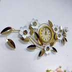 Floral Wall Clock Art Decor | High & Bury