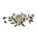 Floral Wall Clock Art Decor | High & Bury