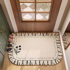 Floral Welcome Mat | High & Bury
