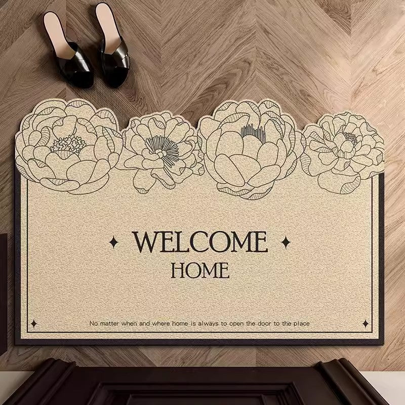Floral Welcome Mat | High & Bury