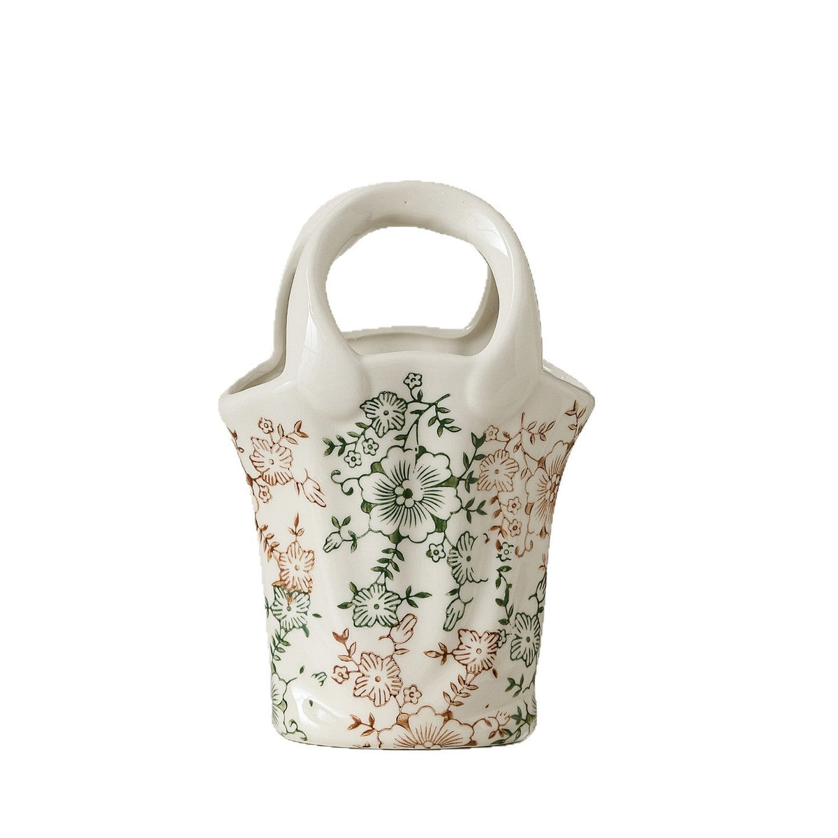 Flower Basket with Two Handles | High & Bury