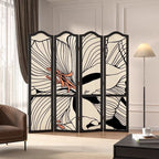 Flower Motif Room Divider | High & Bury