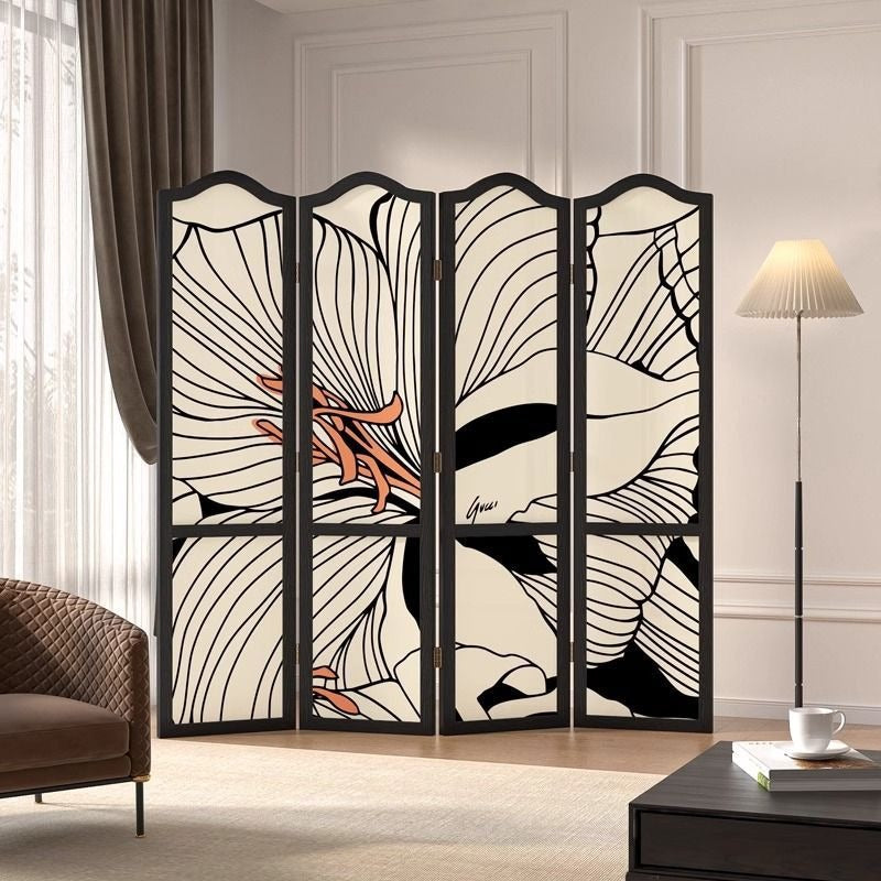 Flower Motif Room Divider | High & Bury