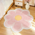 Flower-Shaped Decorative Area Rug | High & Bury