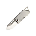 Foldable D2 Steel Survival Mini Knife, 85mm Total Length, 36mm Blade