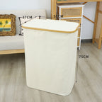 Foldable Fabric Laundry Hamper | High & Bury
