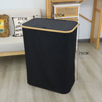 Foldable Fabric Laundry Hamper | High & Bury