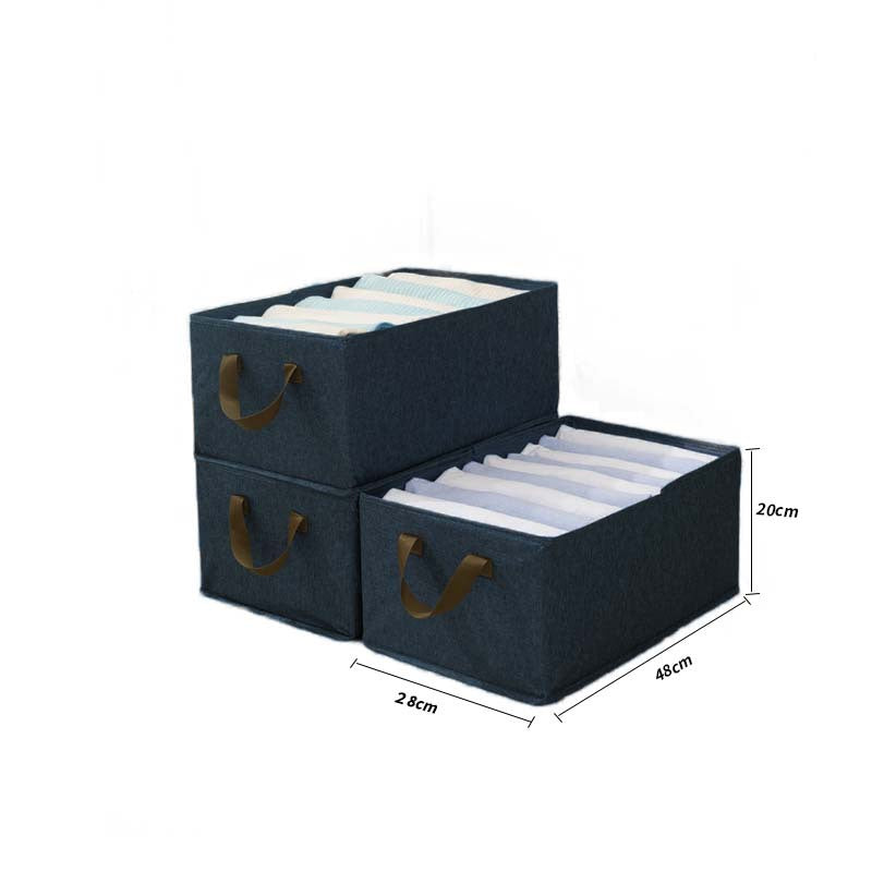Foldable Fabric Storage Bins | High & Bury