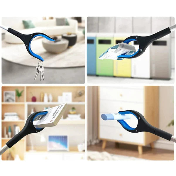 Foldable Grabber with 360° Swivel Jaw, Magnetic Tip and 83CM Length, view 4