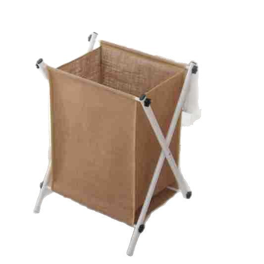 Foldable Laundry Basket with Practical Frame | High & Bury