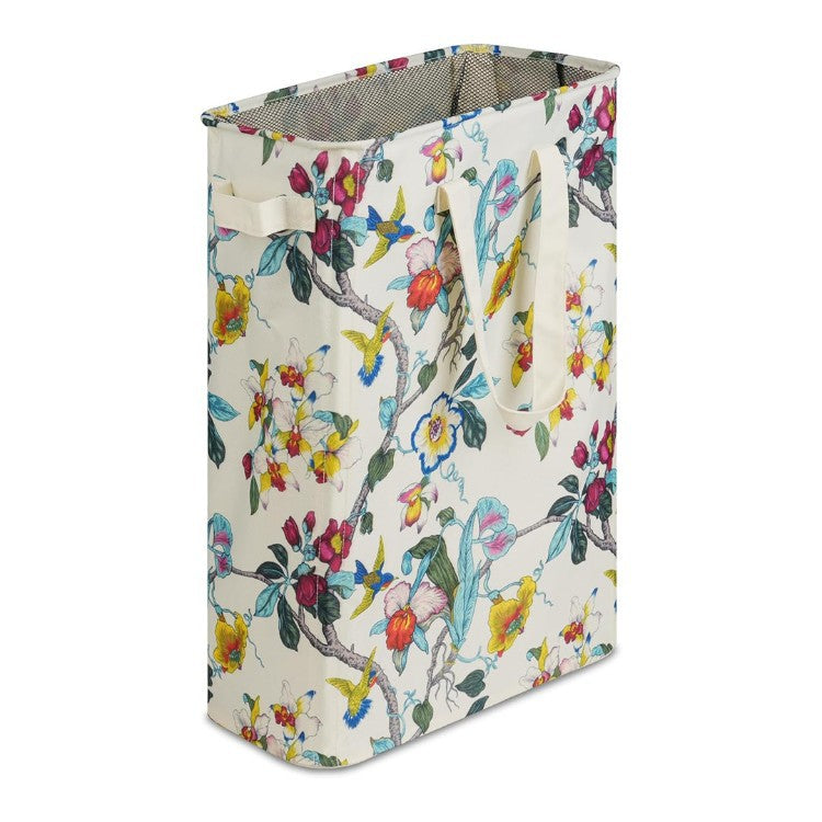 Foldable Laundry Basket with Wheels and Practical Lid | High & Bury