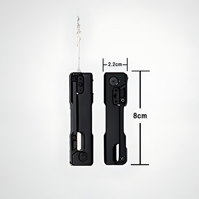 Foldable Lockpicking Tool with Three Plastic Pick Heads, 8 × 2.2 × 1.3 cm, view 7