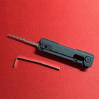 Foldable Lockpicking Tool with Three Plastic Pick Heads, 8 × 2.2 × 1.3 cm, view 9