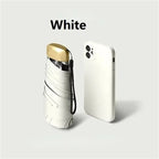 Foldable Mini Umbrella, 19 cm, UV-Coated and Water-Repellent, view 9