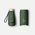 Foldable Mini Umbrella, 19 cm, UV-Coated and Water-Repellent