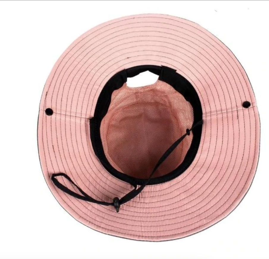 Foldable Polyester Sun Hat with Ponytail Opening, 56–58 cm, view 10