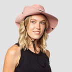 Foldable Polyester Sun Hat with Ponytail Opening, 56–58 cm, view 3