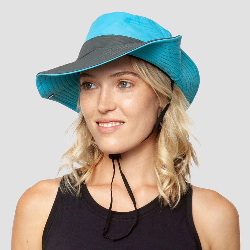 Foldable Polyester Sun Hat with Ponytail Opening, 56–58 cm, view 4