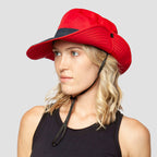 Foldable Polyester Sun Hat with Ponytail Opening, 56–58 cm, view 7