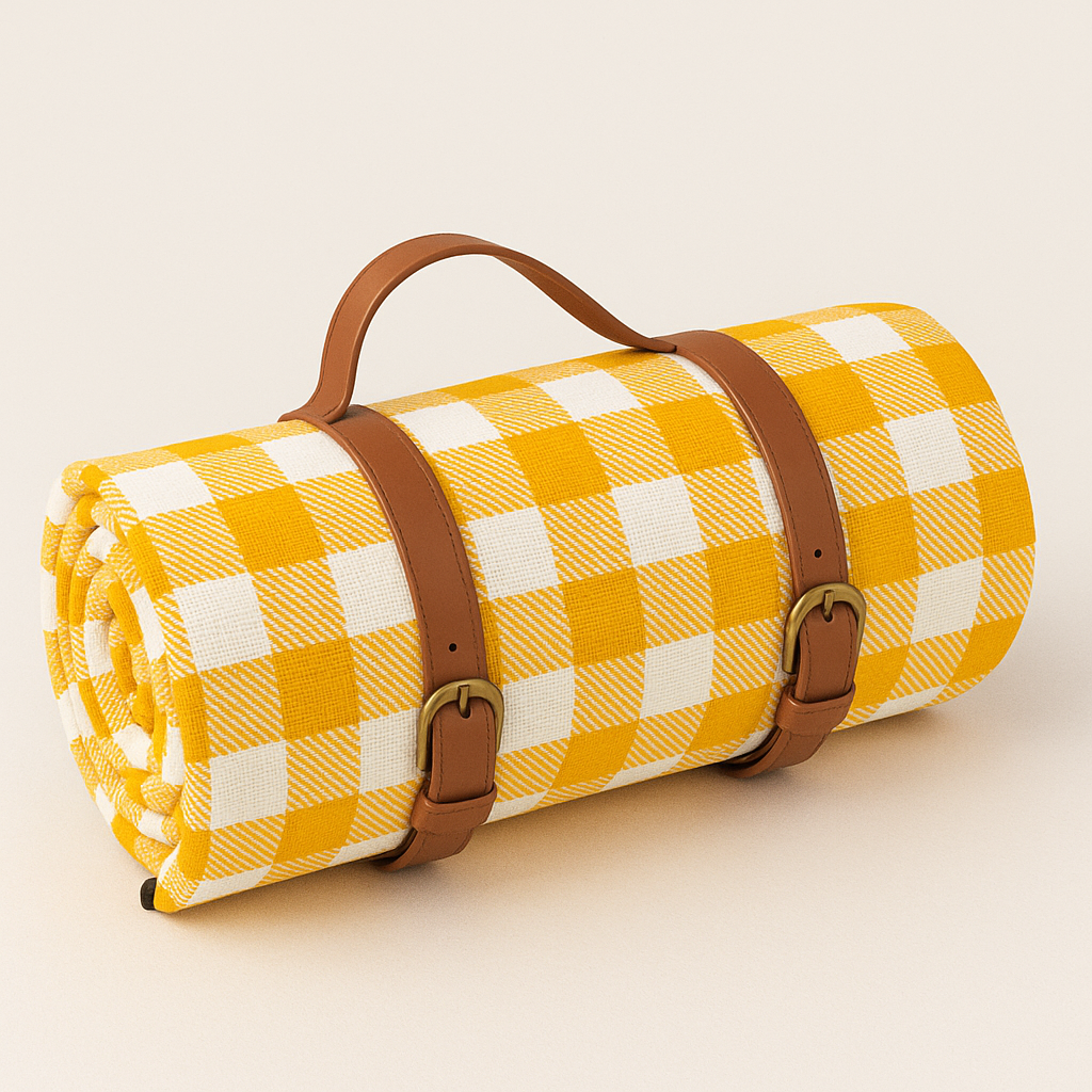 Foldable Waterproof Picnic Blanket, Acrylic and PEVA, 150cm x 200cm, view 10