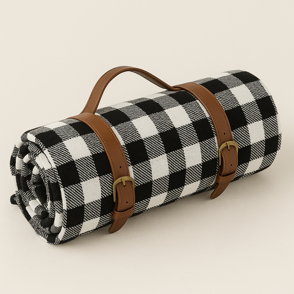 Foldable Waterproof Picnic Blanket, Acrylic and PEVA, 150cm x 200cm, view 6