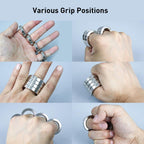 Folding Four-Finger Trigger Ring with Tactile Feedback for Pocket Carry, view 3