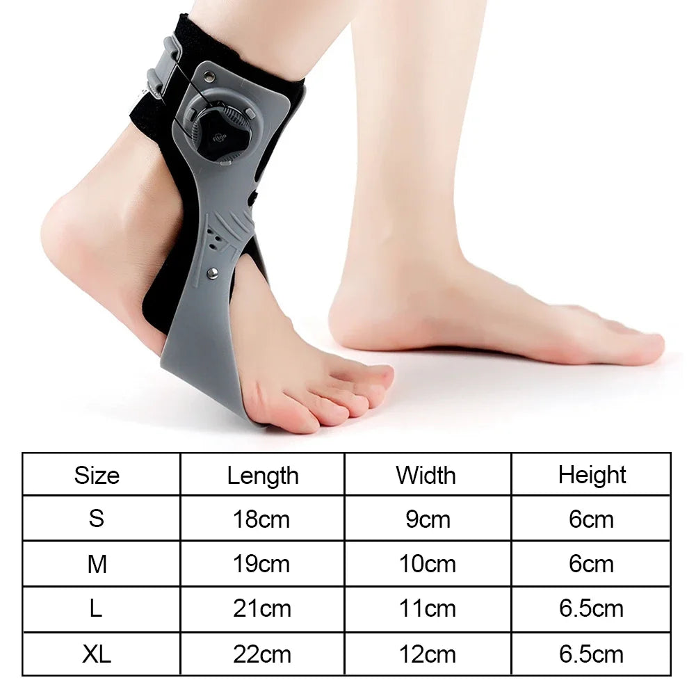 Foot Drop Ankle-Foot Orthosis Brace with Adjustable Buckle, view 6