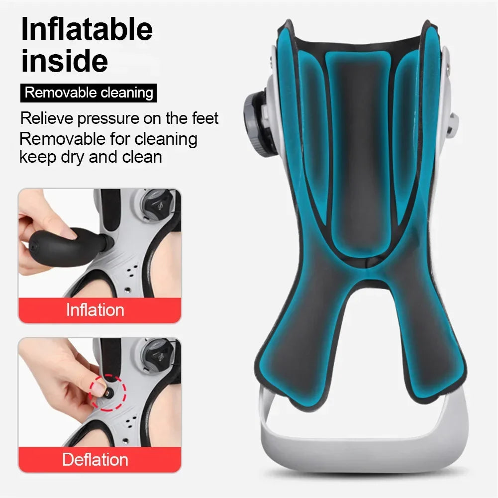 Foot Drop Ankle-Foot Orthosis Brace with Adjustable Buckle