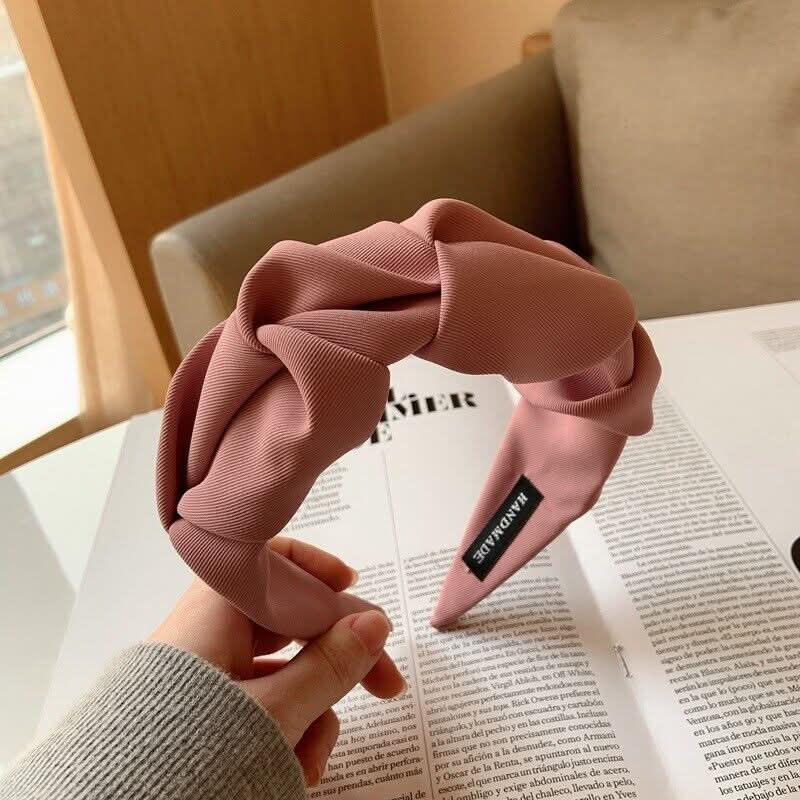 Freya Wide Headband for Women, Polyester and Plastic, 10 Colours, view 10